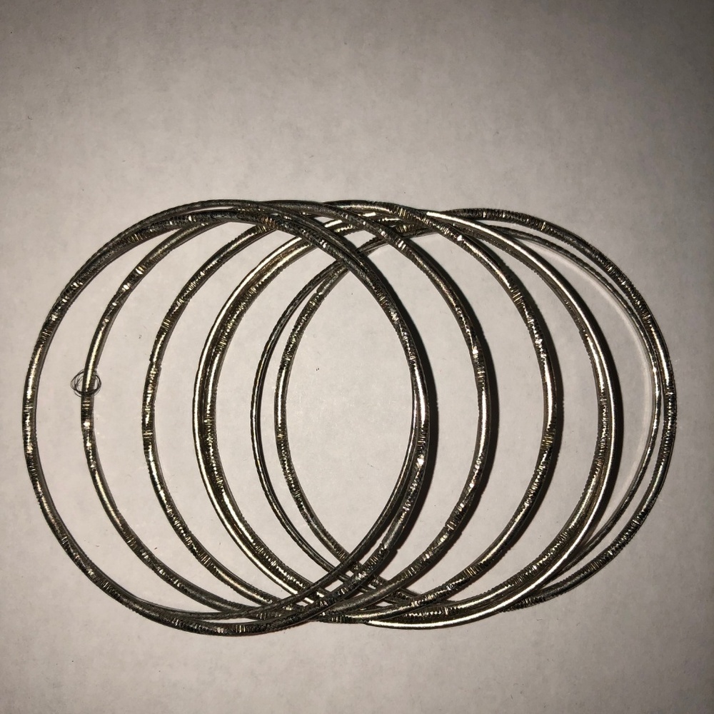 Silver Bangles - Picture 3 of 4